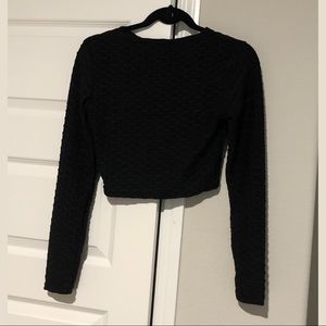 Training along Sleeve Top